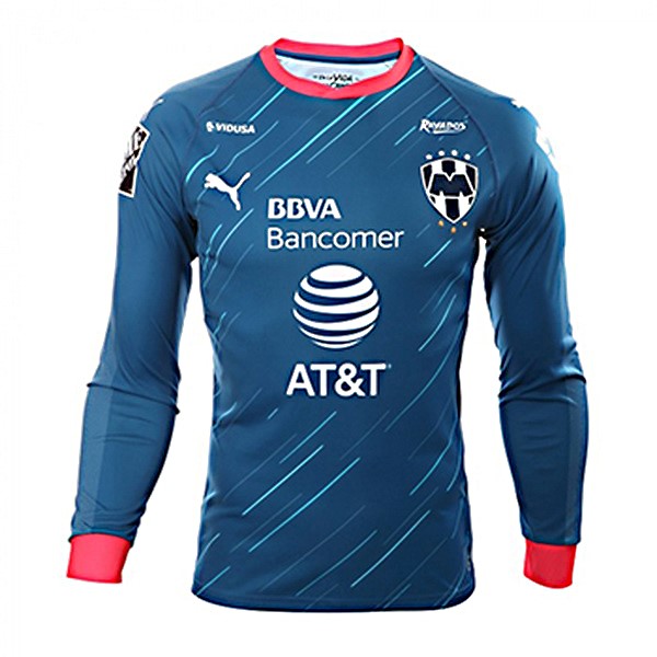 PUMA Maillot Football Monterrey Exterieur ML 2018-19 Bleu